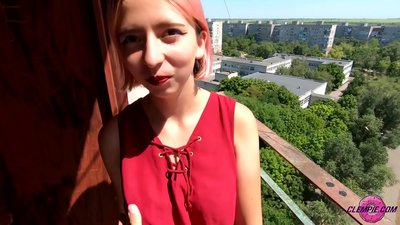 និស្ស័យស្នេហ៏បៀមមនុស្សចម្លែកនៅខាងក្រៅ - Cum on his face